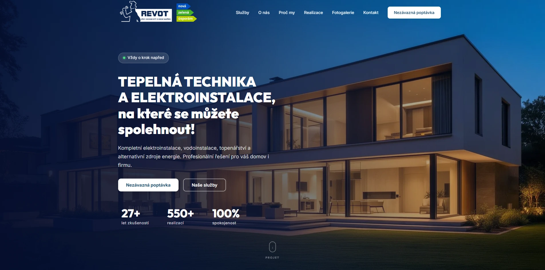 Revot.cz — nový web od Skalio